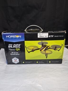 Blade Nano QX Drone - 18 Gram Remote Control Quad-Copter RTF In Working Order..